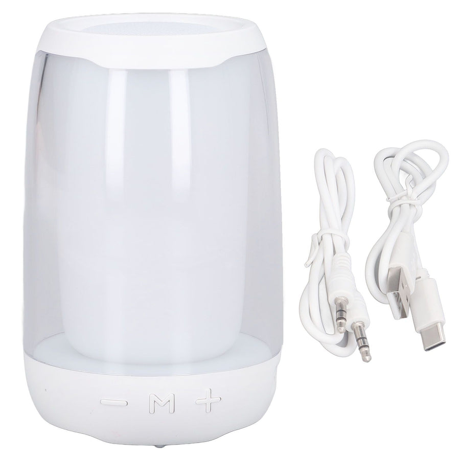 Wireless Speaker 10 Meters Transmission High Definition Stereo Sound Support FM Radio Mini LED Portable Speaker for Gift