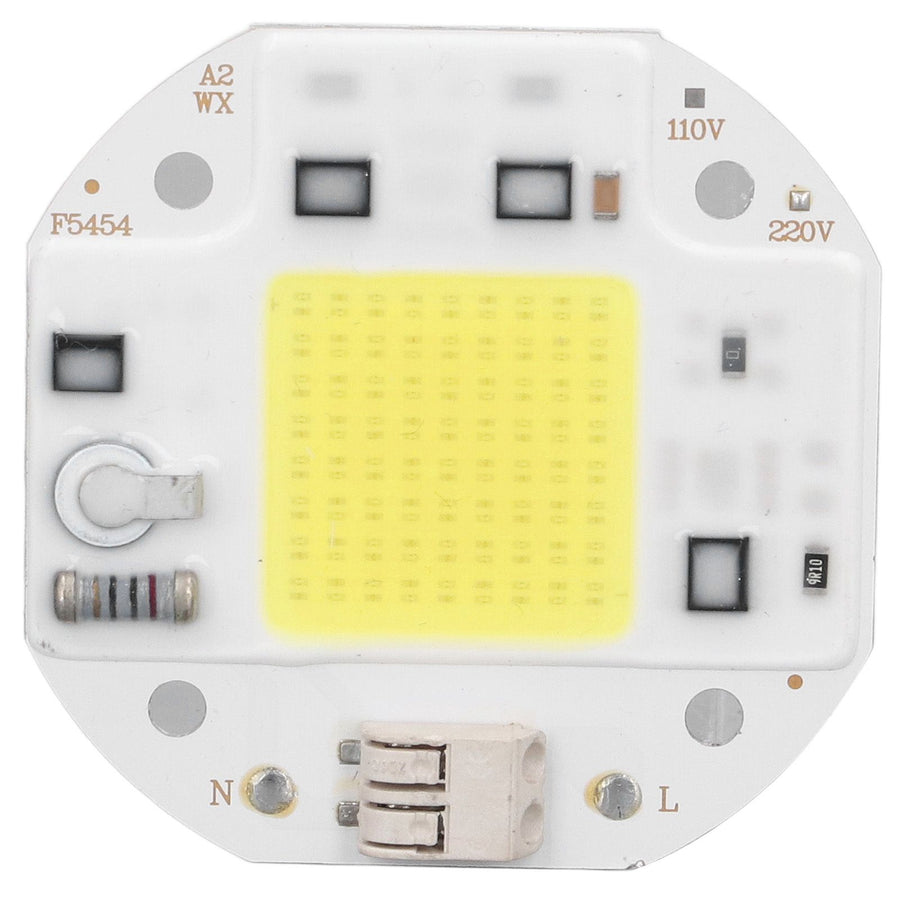COB Lamp Bead High Power LED Chip High Brightness Drive Free for DIY Lamp Floodlight Indoor Lighting 220V70W Cold White 5800K-6500K