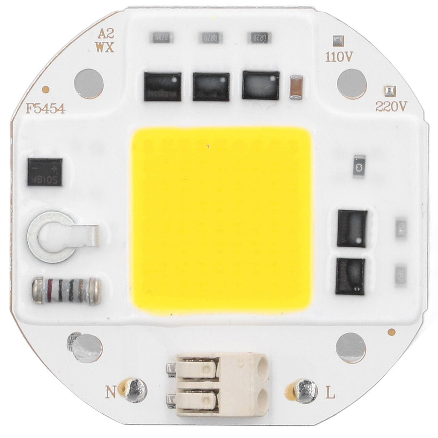 COB Lamp Bead High Power LED Chip High Brightness Drive Free for DIY Lamp Floodlight Indoor Lighting 220V100W Warm White 2800K‑3500K