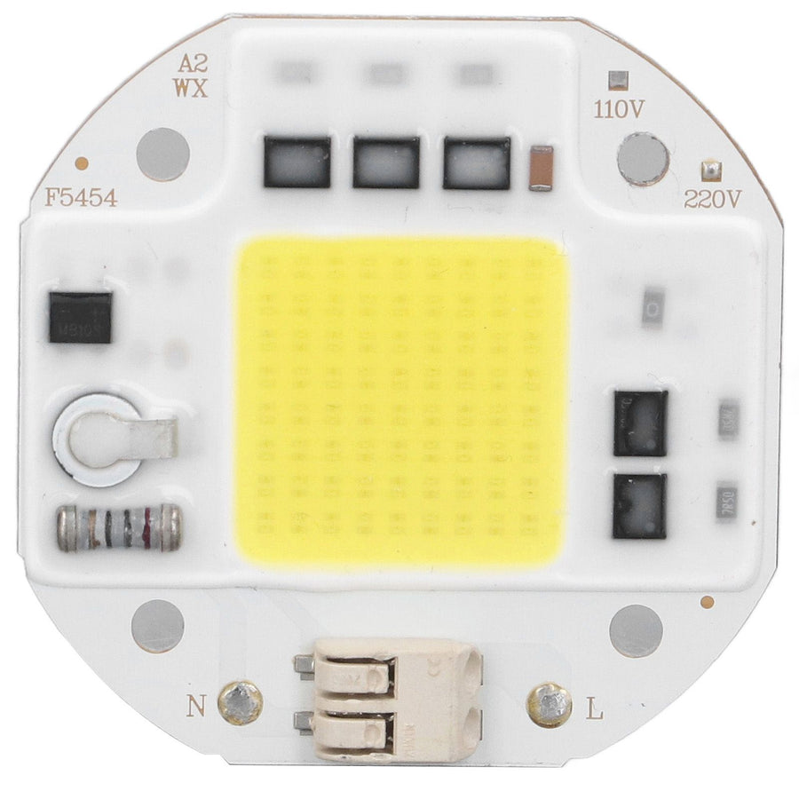 COB Lamp Bead High Power LED Chip High Brightness Drive Free for DIY Lamp Floodlight Indoor Lighting 220V100W Cold White 5800K-6500K
