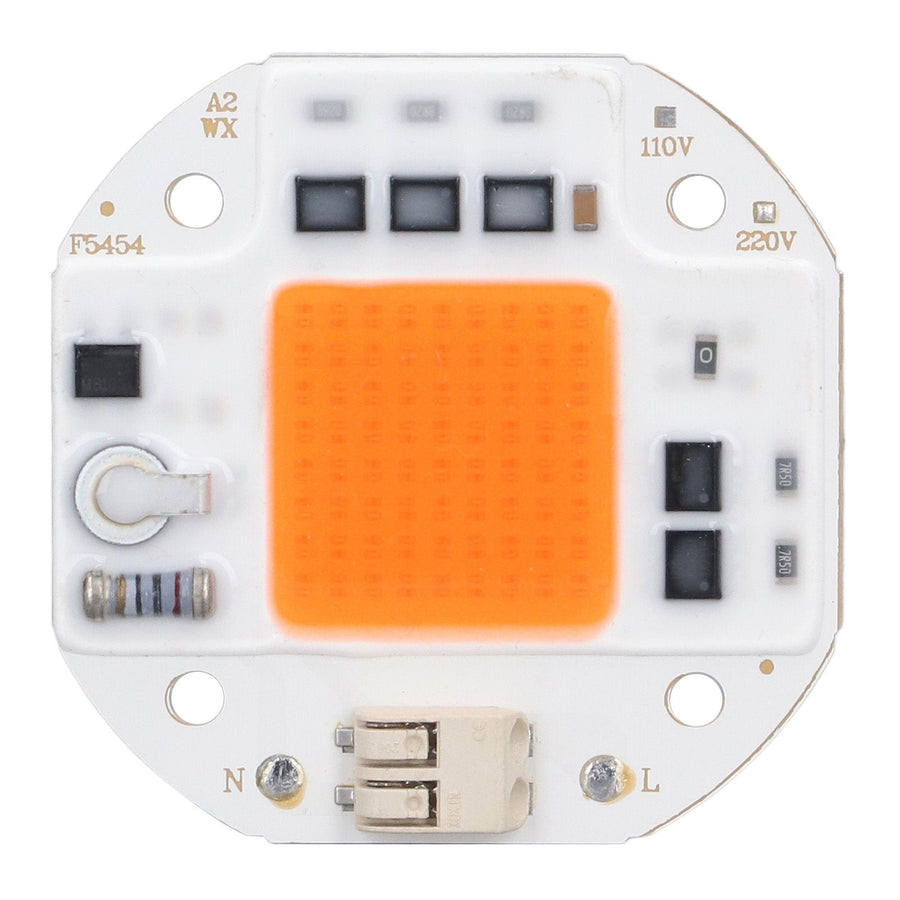 High Power LED Chip Plant Grow Light 380‑800NM COB Lamp Beads Drive Free for DIY Hydroponic Growing Light 220V100W