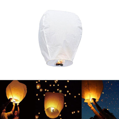 Chinese Lanterns Lanterns Biodegradable Fire Resistant Paper Lantern Chinese Wish Lanterns