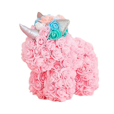 Valentine's Day Gift Rose PE Flower Gift for Girlfriend Home Christmas Decorations