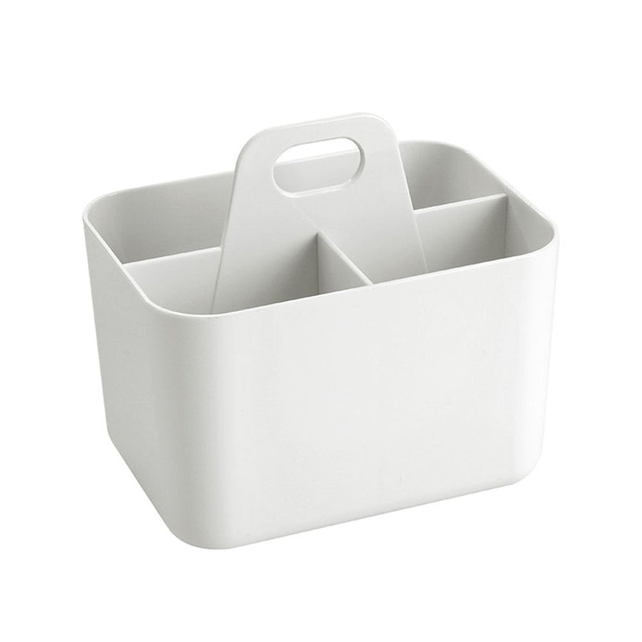Shower Caddy with Compartments Desktop Organizer Divided Shower Organizer Caddy Shower Caddy Tote for Dorm Shelf Cabinet