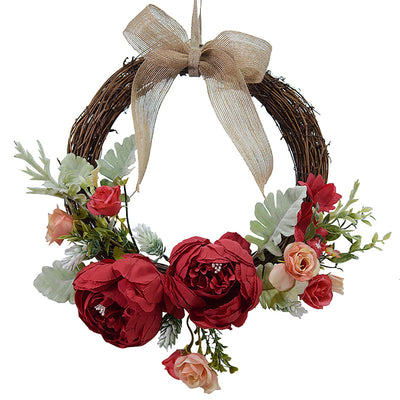 Simulation Peony Garland Outdoor Decoration Garland Wedding Home Door Decoration