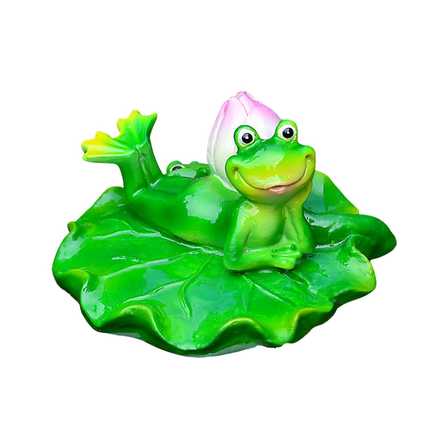Floating Leaf Decoration Resin Fake Leaves Staue Ornament for Pool Fountain Aquarium Water
