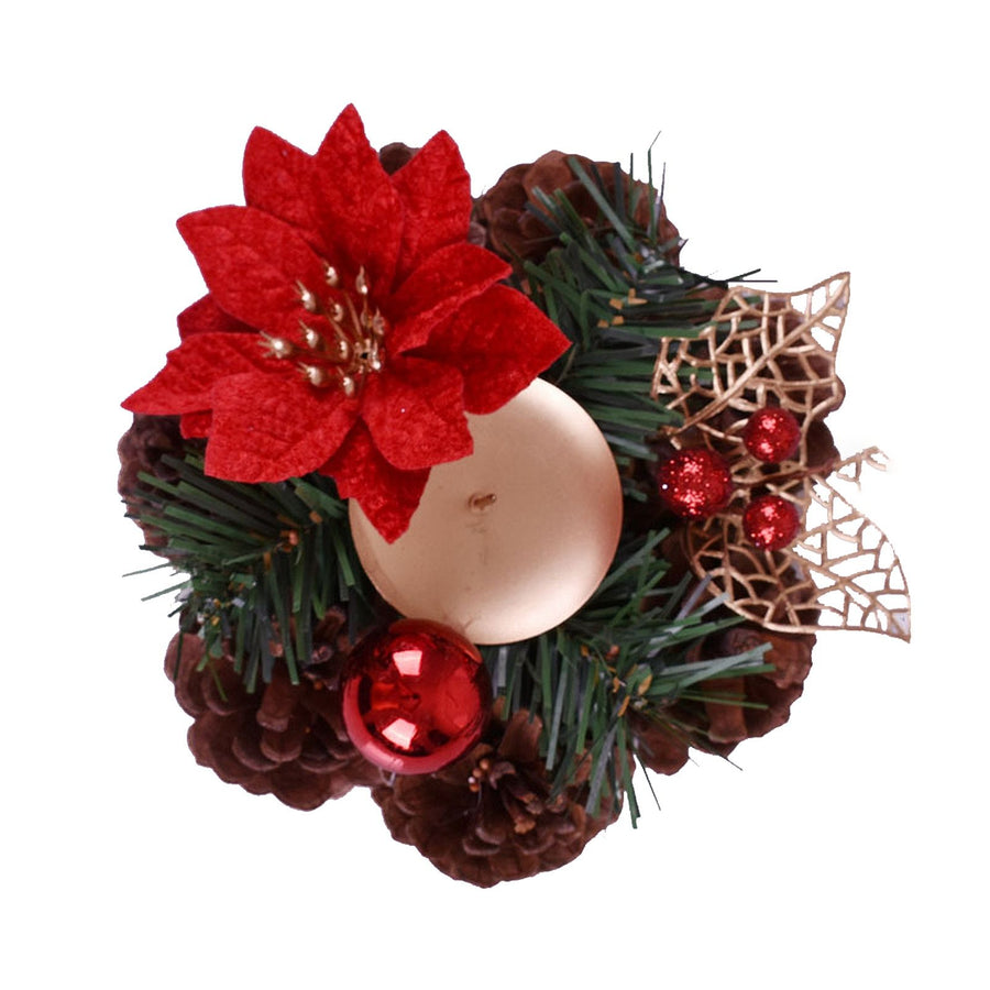 Christmas Decorations Candlesticks Christmas Table Centerpiece