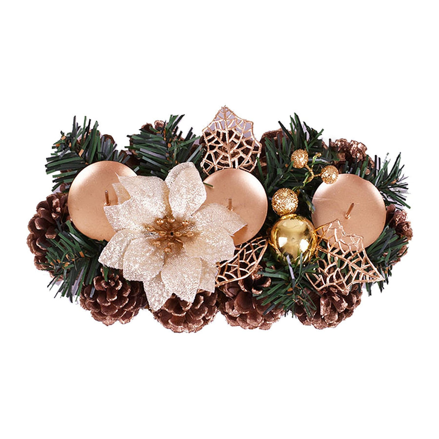 Christmas Decorations Candlesticks Christmas Table Centerpiece