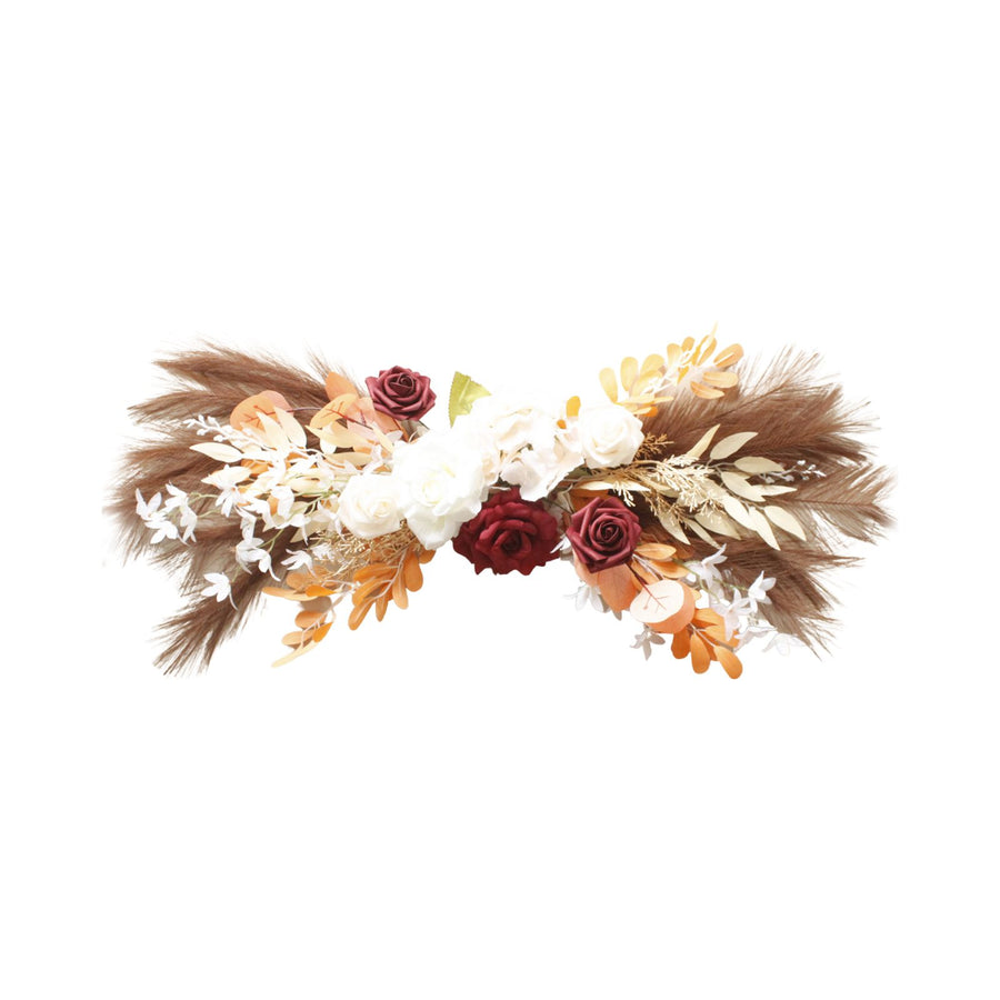 Wedding Decoration Arch Flower Welcome Water Sign Flower Artificial Flowers Swag