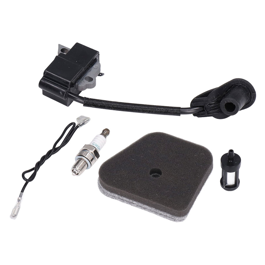 Ignition Coil Module Sponge Spark Plug Oil Filter Suitable for Stihl FS90R FS100R Trimmer High Pressure Package