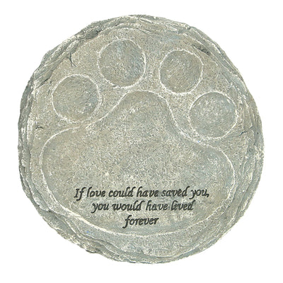 Pet Memorial Stone Resin Garden Memorial Tombstone Dog Cat Gravestone for Lawn BackyardType C Moss Color