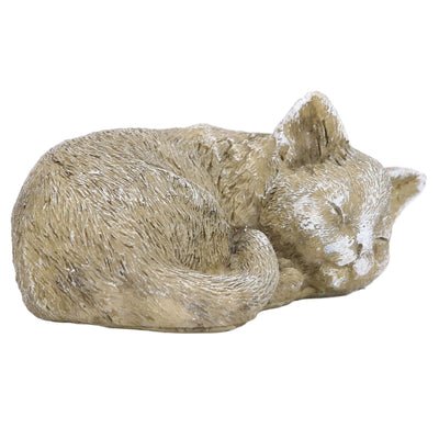 Pet Memorial Tombstone Weatherproof Resin Pet Memorial Garden Stone for Garden Outdoor YardOrnament Cat C Moss Color