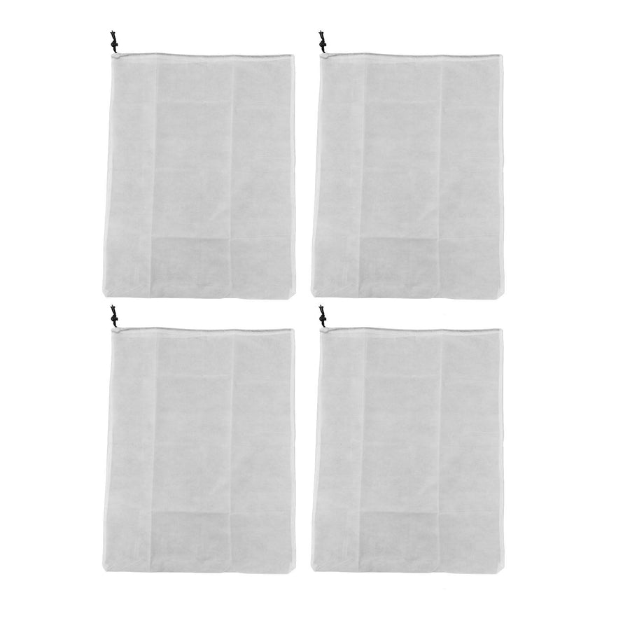 4pcs Plant Covers Reusable Winter Frost Protection Bag with Drawstring for Plants Oudoor