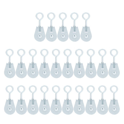25pcs Pulley Durable Wearable Small Compact Easy Replaceable Convenient Practical Greenhouse Equipment for Agriculture