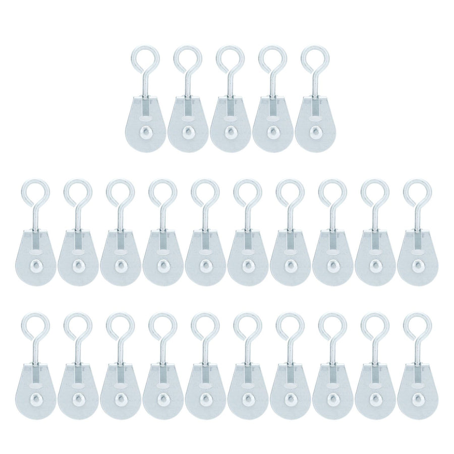 25pcs Pulley Durable Wearable Small Compact Easy Replaceable Convenient Practical Greenhouse Equipment for Agriculture