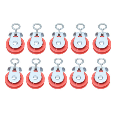 10pcs Waterline Fixed Pulley Medium Metal Automatic Poultry Products for Livestock Farm Chicken House