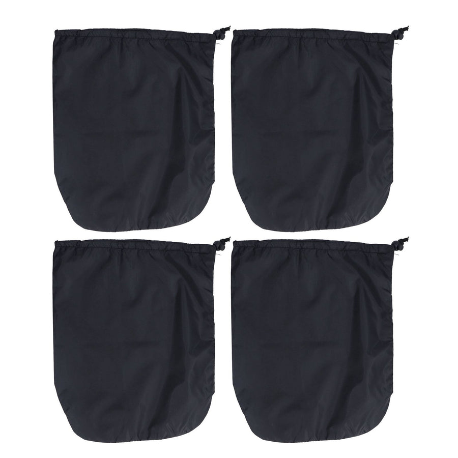 4PCS Car Rearview Mirror Protective Cover 190T Polyester Taffeta Faucet Frost Guard CoverBlack