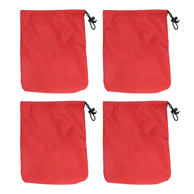 4PCS Car Rearview Mirror Protective Cover 190T Polyester Taffeta Faucet Frost Guard CoverRed