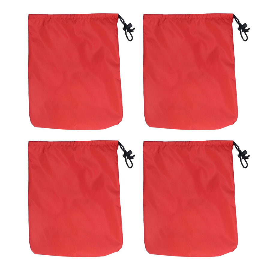 4PCS Car Rearview Mirror Protective Cover 190T Polyester Taffeta Faucet Frost Guard CoverRed