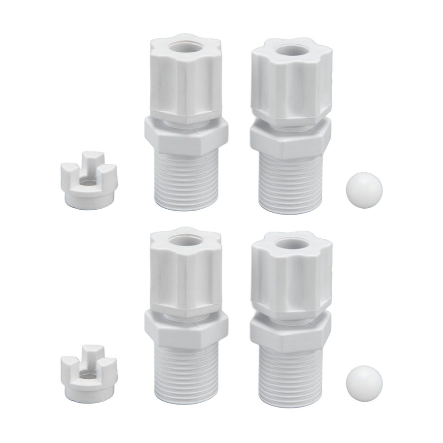 2Set Check Valve Inlet Fitting Adapter Assembly Swimming Pool Cleaning Accessories for HAYWARD CL200 CL220