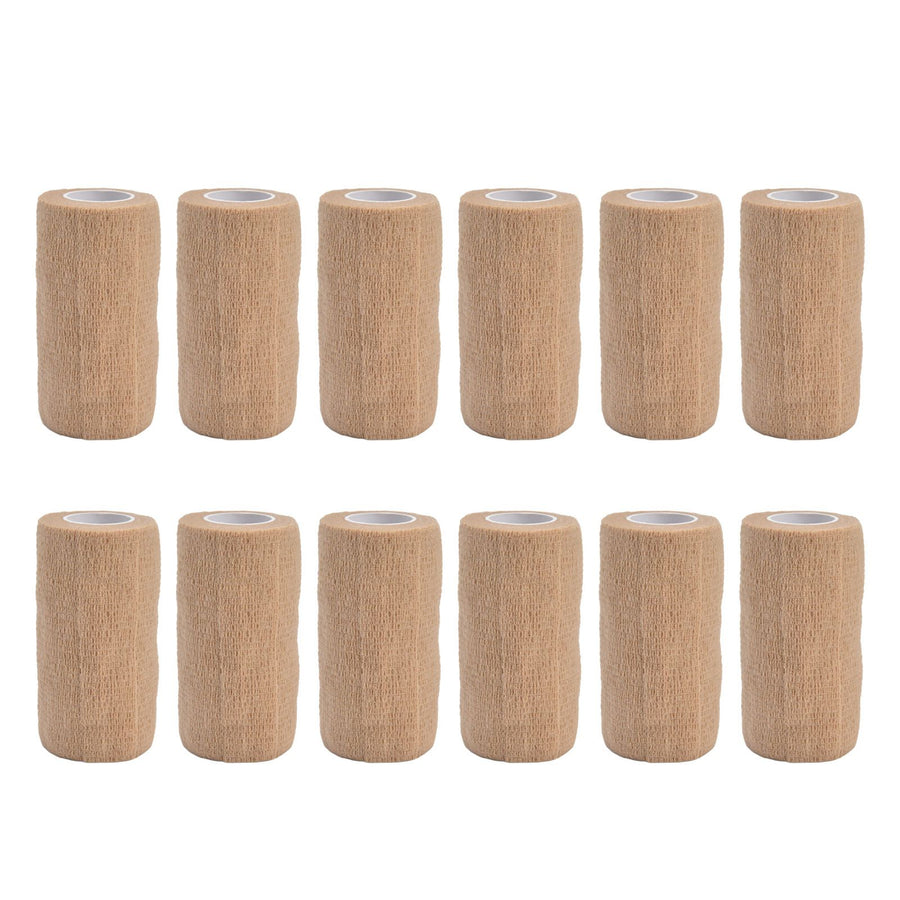 12PCS Self Adhesive Bandage Non Woven Bandage Cattle Bandage Farm Supplies for Dog Cat Horse