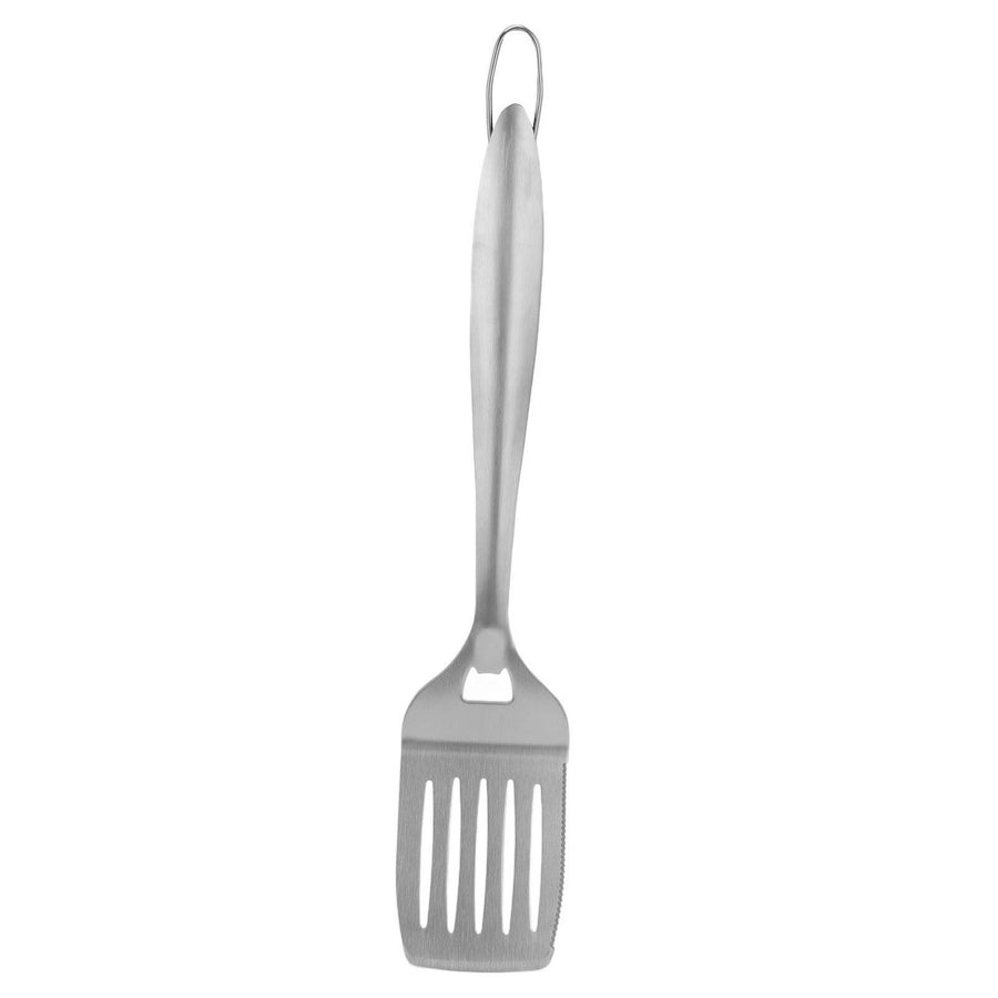 45cm Stainless Steel Spatula Outdoors BBQ Spatula Nonstick Stainless Steel Cooking Spatulas with Long Handle for Cuisine