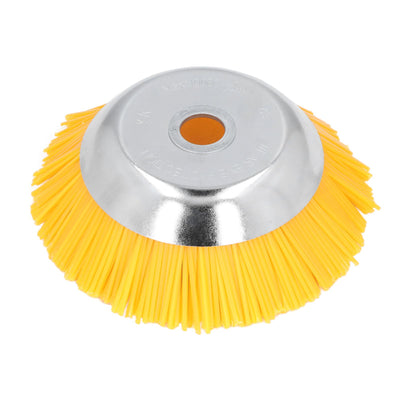 25mm Nylon Wheel Brush Trimmer High Hardness Nylon Manganese Steel Wire Trimmer Head for Courtyard Garden
