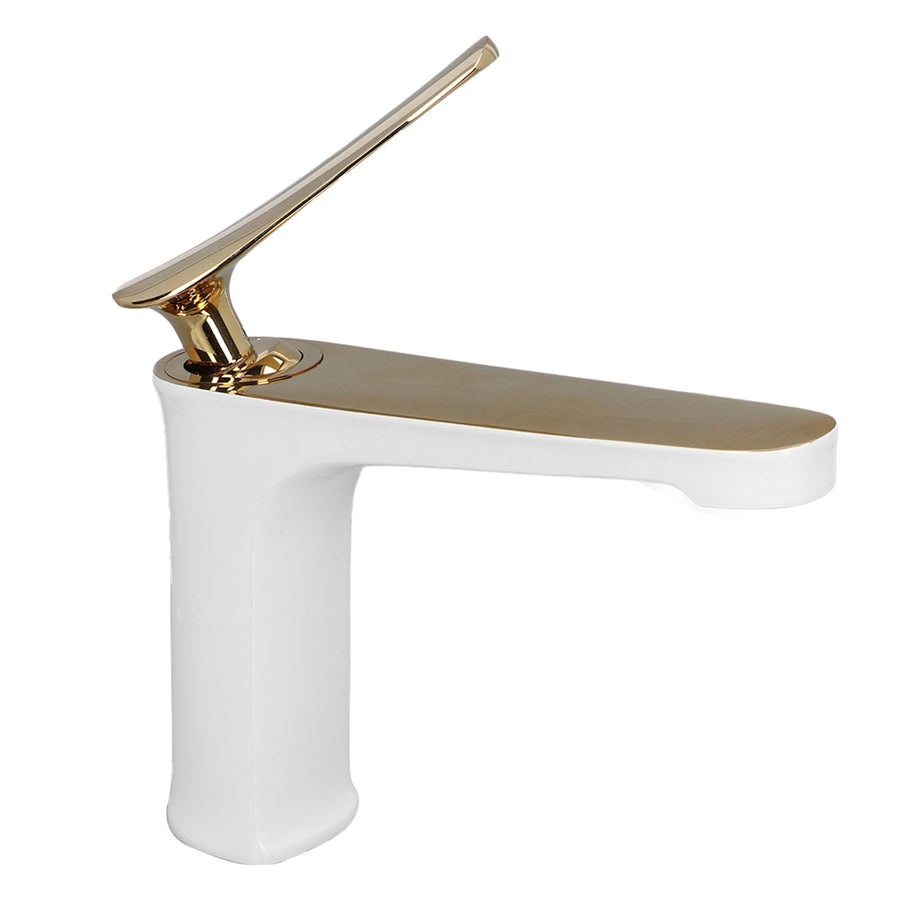 G1/2 Water Faucet Brass Sink Bath Single Handle Mixer Tap Bathroom Lavatory Wash Basin Faucet