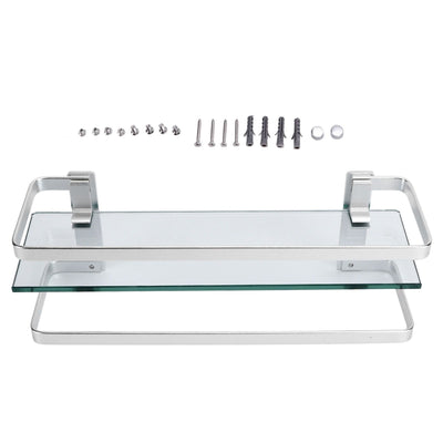 Bathroom Shelf Exquisite Convenient Bathroom Wall Organizer with Installation Accessories for Bathroom Kitchen Bedroom