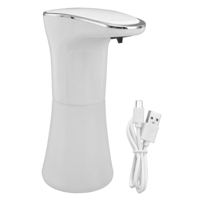 400ml Automatic Soap Dispenser Touchless USB Rechargeable Smart Sensor Foam Soap Pump for Bathroom Hotel