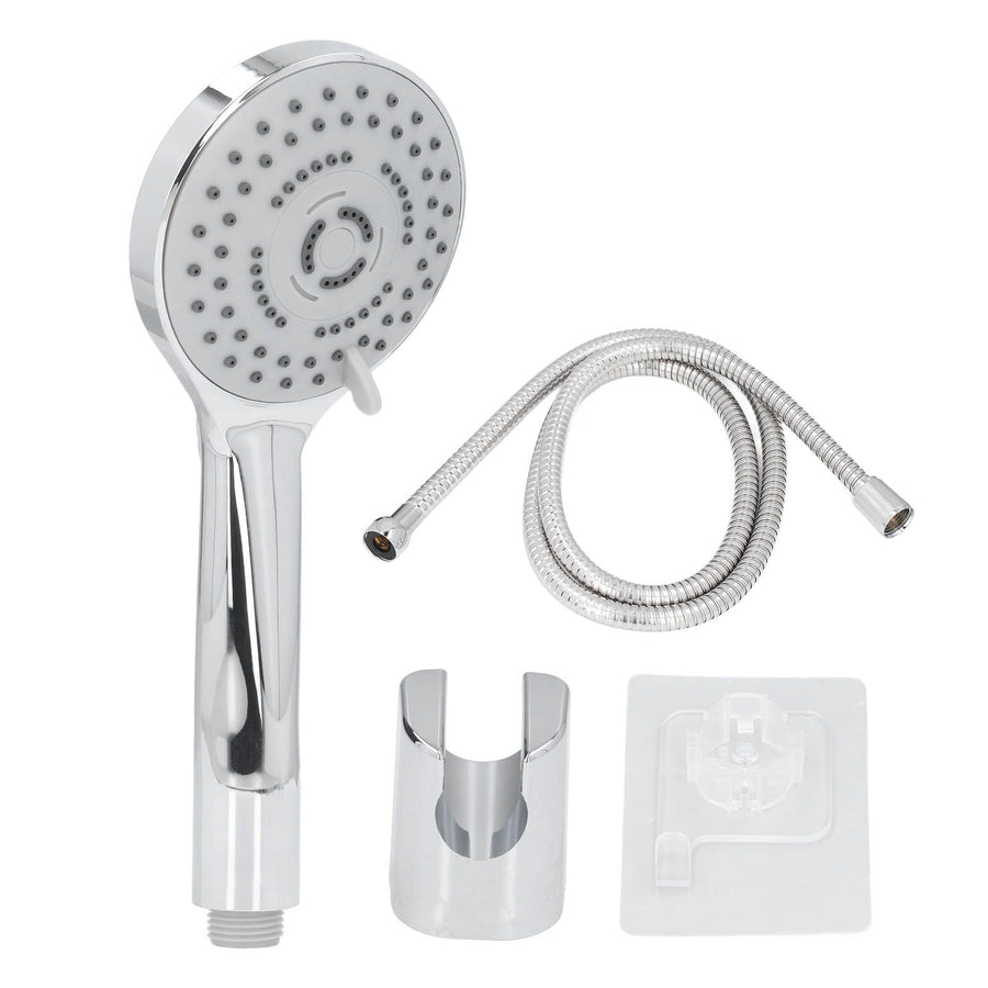 Handheld Shower Head Female Male Thread G1/2 Supercharged Punching Free Wall Mount Shower Head for Bathroom
