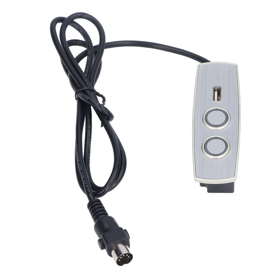 Recliner Remote Professional Electric Lift Sofa Recliner Hand Control Switch 2 Button 5 Pin with USB Phone Charger 12‑29V