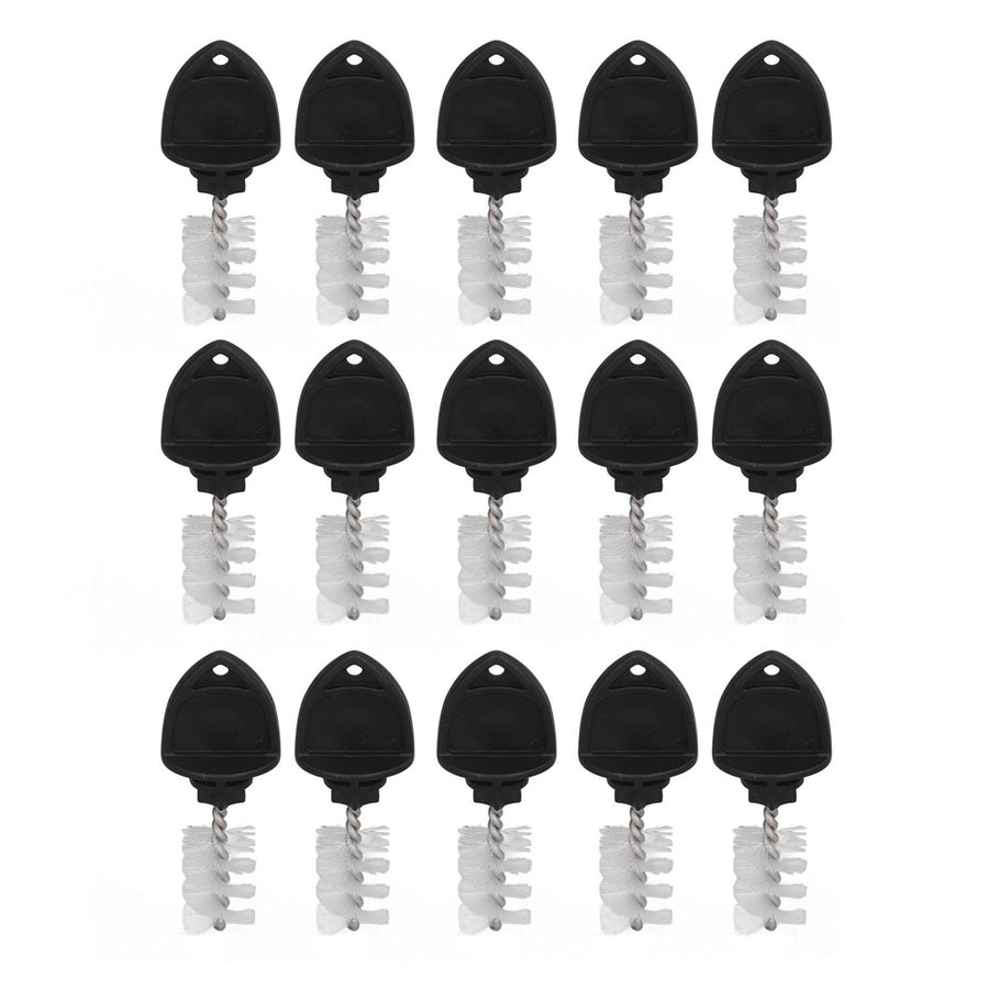 15Pcs Beer Tap Plug Brush 304 Stainless Steel ABS Beer Faucet Tap Cleaning Brush Plug For Kitchen Bar