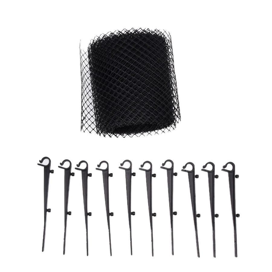Reusable Plastic Drain Gutter Guard Mesh Protector Outdoor Anti Clogging Leaf Debris Protective Net 600x15cm