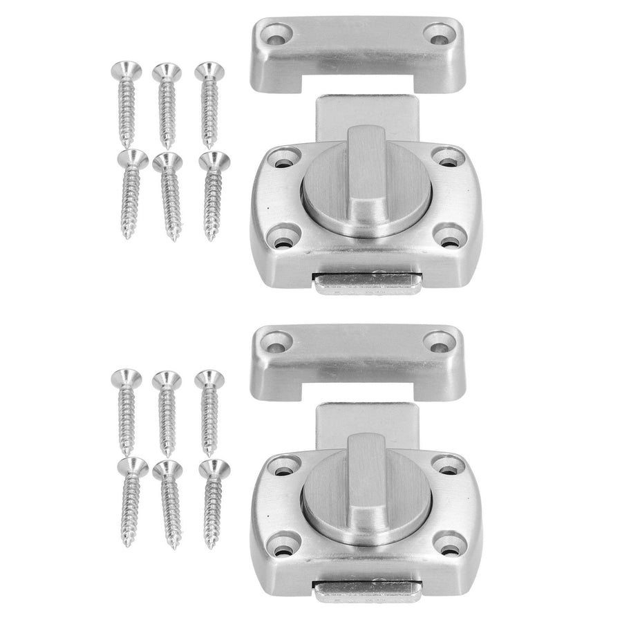 2pcs Door Lock Thickened High Hardness Zinc Alloy Anti Locking Door Buckle for Doors Secruity