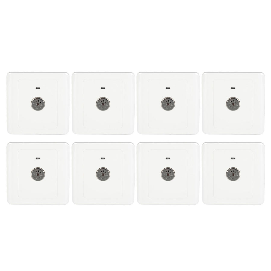 8pcs Concealed Sound Control Switch Light Control Panel for Home Office 250V 10A
