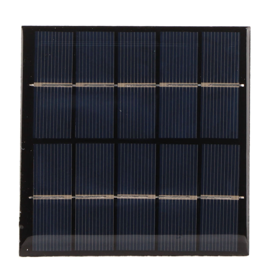 1.2W 5V DIY Solar Epoxy Panel Polysilicon Photovoltaic Charging Panel for 3.7V Battery