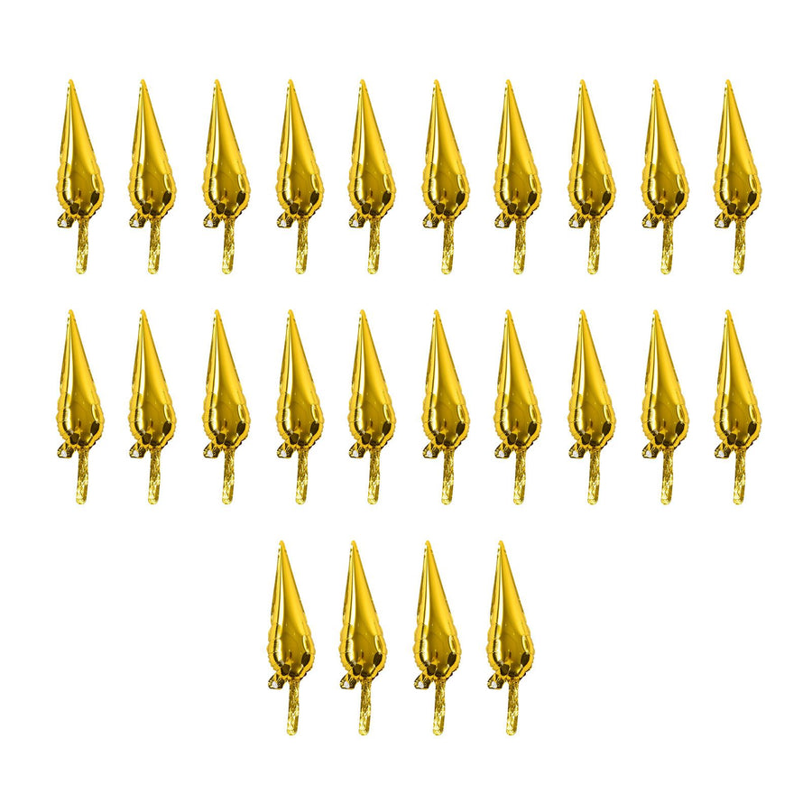 24Pcs Aluminum Foil Balloons Set Explosion Star Balloons for Wedding Celebration Holiday Party Arrangement Decoration