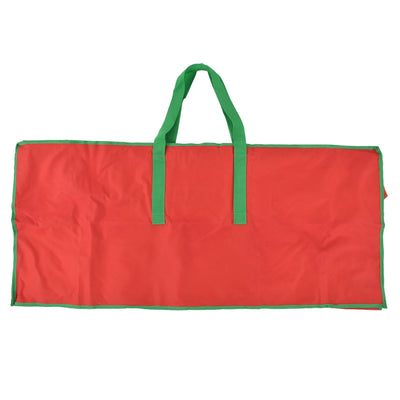 Christmas Tree Storage Bag Bright Red Protective Safe Reliable Durable Portable Organizer for Home