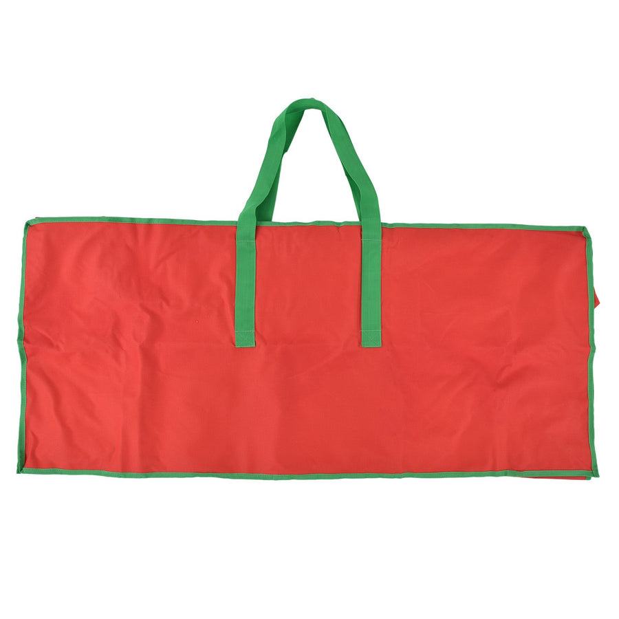 Christmas Tree Storage Bag Bright Red Protective Safe Reliable Durable Portable Organizer for Home