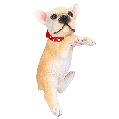 Desktop Puppy Resin Ornaments Realistic Desktop Decorations Puppy Statue for Indoor