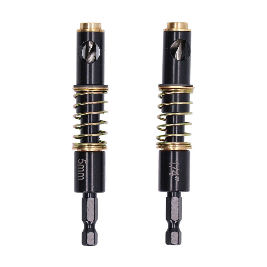 Hinge Drill Bit High Speed Steel Hinge Hole Puncher 5mm 1/4inch Woodworking Drilling Accessory