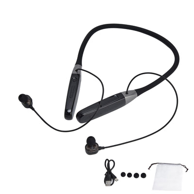 Wireless Hang Neck Type Earphone with 32G Memory LED Display Stereo Hanging Neck Headset