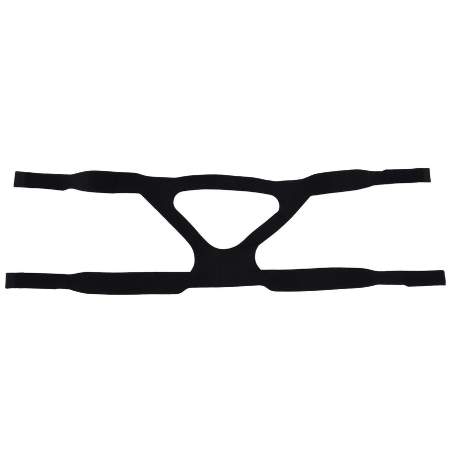 Universal Anti Snore Headgear Strap Nylon Elastic Anti Snoring Head Band for RespiratorBlack