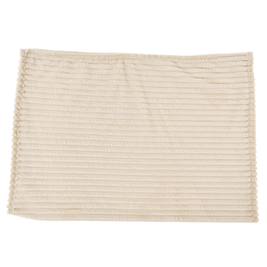 Flannel Throw Blanket Plush Fluffy Light Breathable Fine Workmanship Stylish Simple Soft BlanketBeige