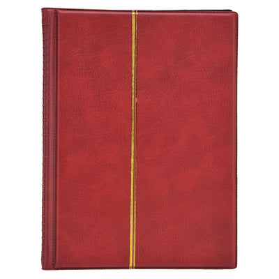 Coin Collection Book 250 Pocket Commemorative Coin Collecting Holder Storage Album Book for HomeRed