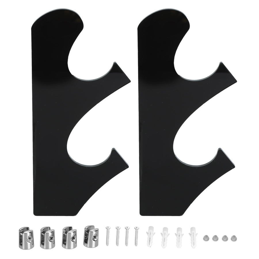 1 Pair/set Multi Layer Vintage Sword Holder Rack Break Resistance Acrylic Sword StandBlack
