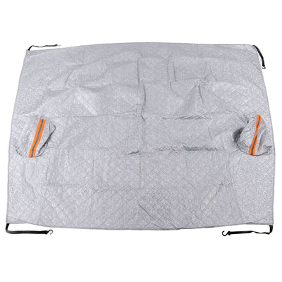 197x217cm Universal Windshield Snow Cover with Reflective Strip Car Rain Proof Windshield Cover Protector