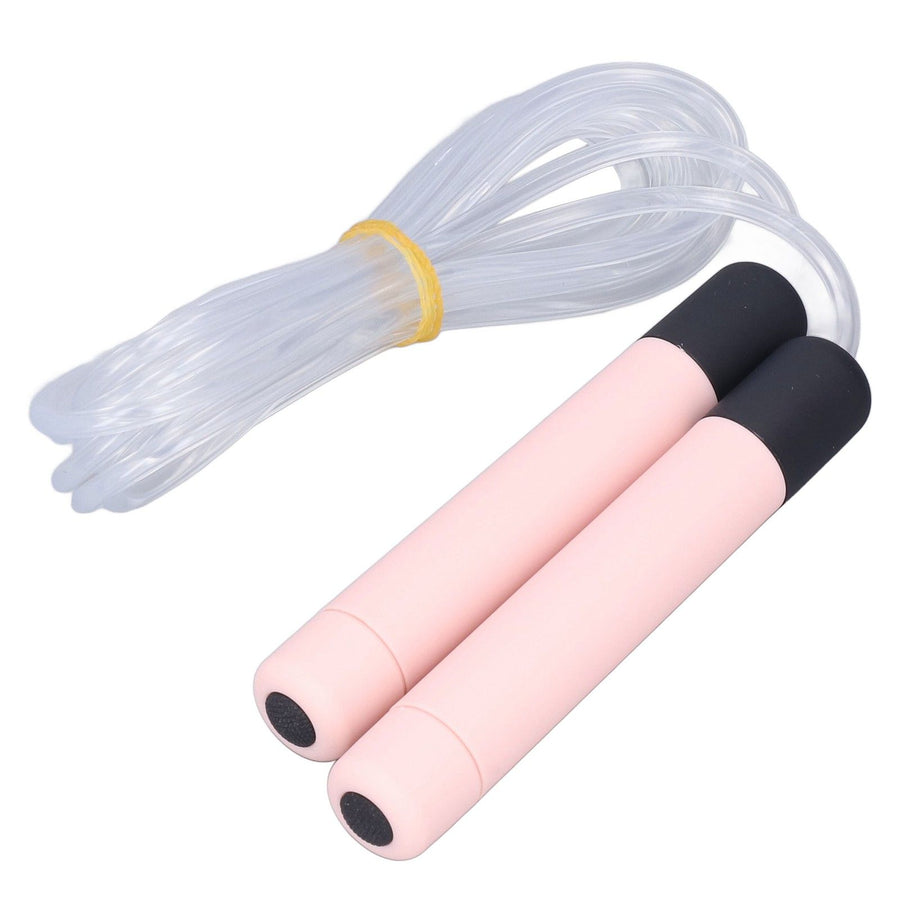 Glowing Skipping Rope LED Light Up Jumping Rope for Exercise Training Weight Loss FitnessPink
