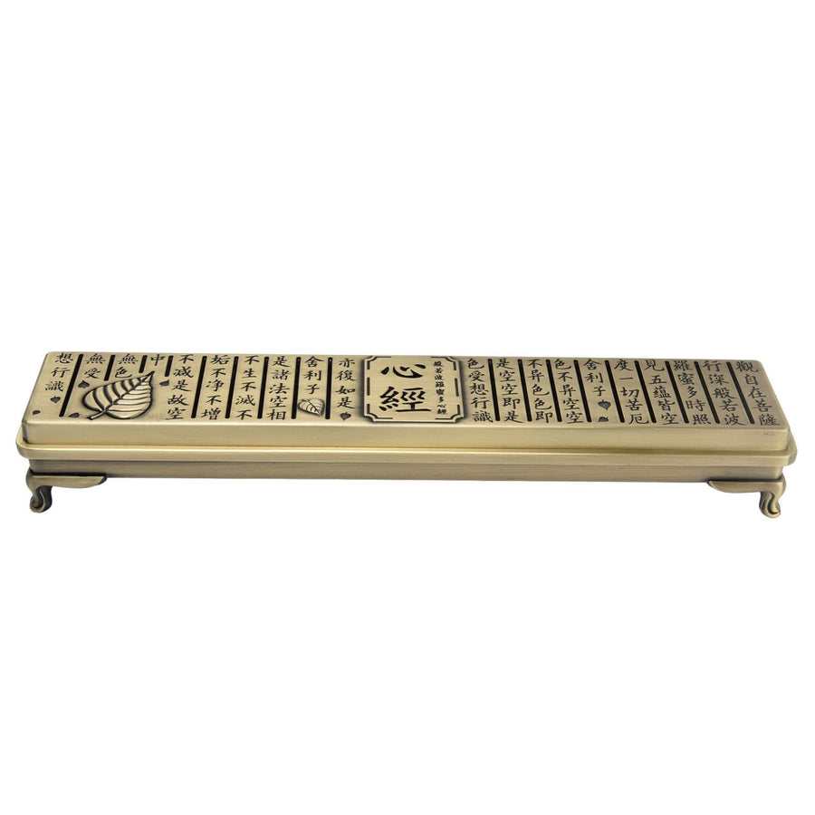 Antique Incense Burner Box Bedroom Aroma Burner Zinc Alloy Incense Stick Holder for Household
